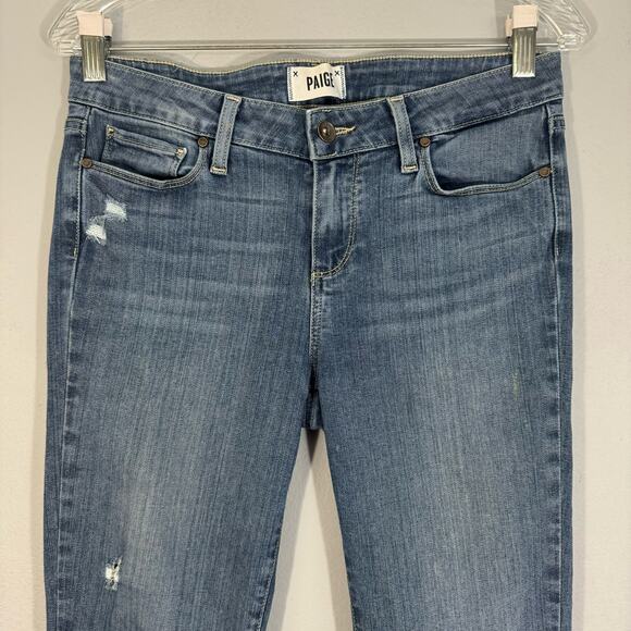 PAIGE Verdugo Ankle Distressed Jean - Picture 2 of 7
